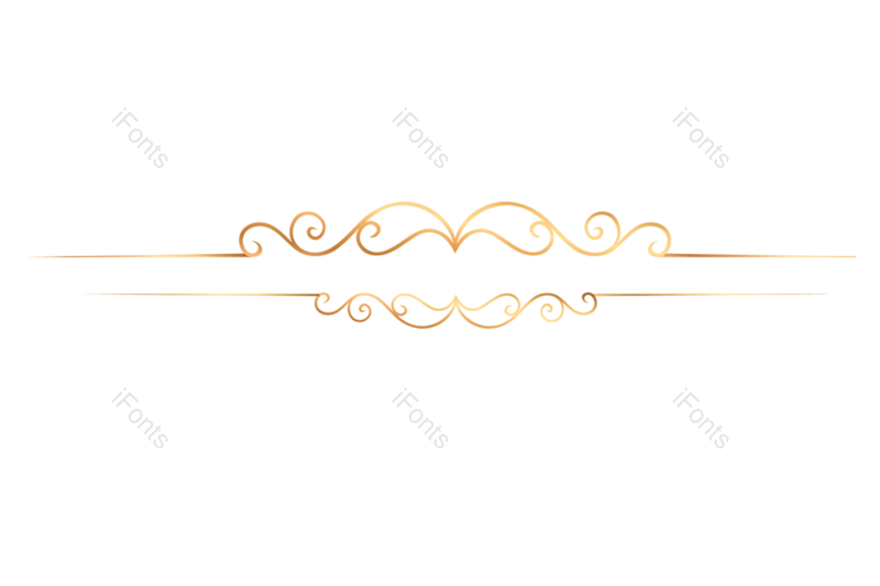 边框图片,欧式元素,花纹PNG,分隔线免抠素材